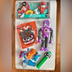 Mixed Toy Lot Sesame Street McDonald’s, Sensory Robot